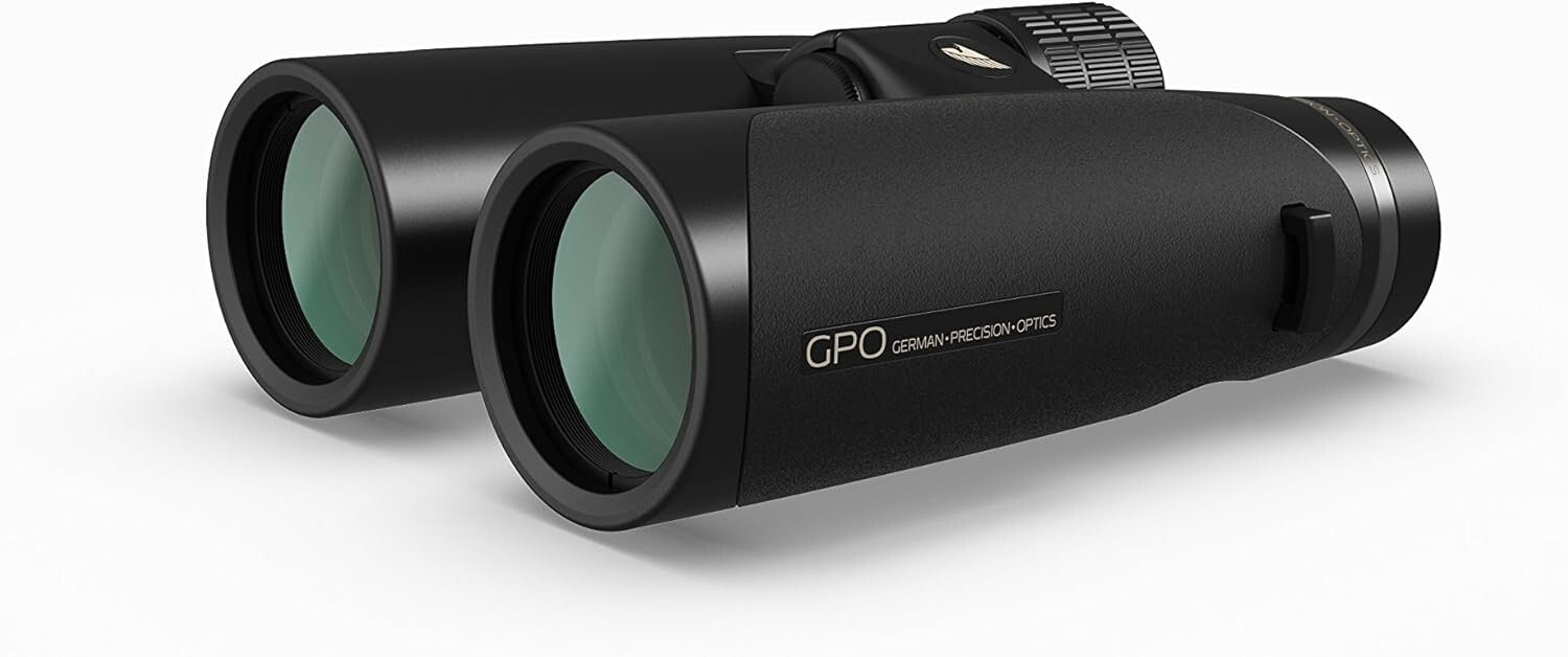 German Precision Optics GPO Passion HD 8x42 Binocular Black Side View