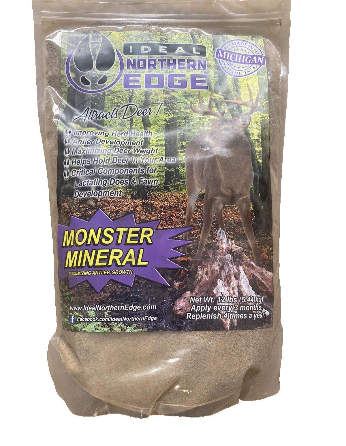 Front of Ideal Northern Edge Monster Mineral 12lbs Bag