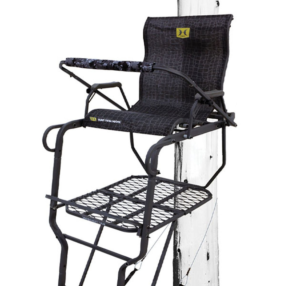 Hawk 21' Sasquatch 1.5-Man Ladder Stand HWK-HL2072