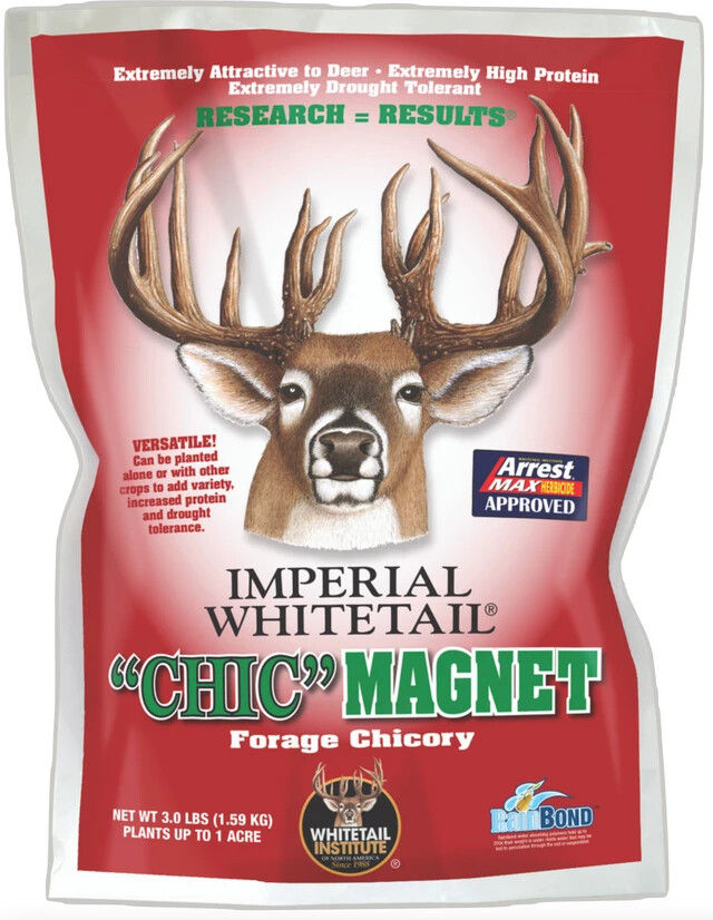 Whitetail Institute Imperial Whitetail Chic Magnet Deer Food Plot Seed 3lbs