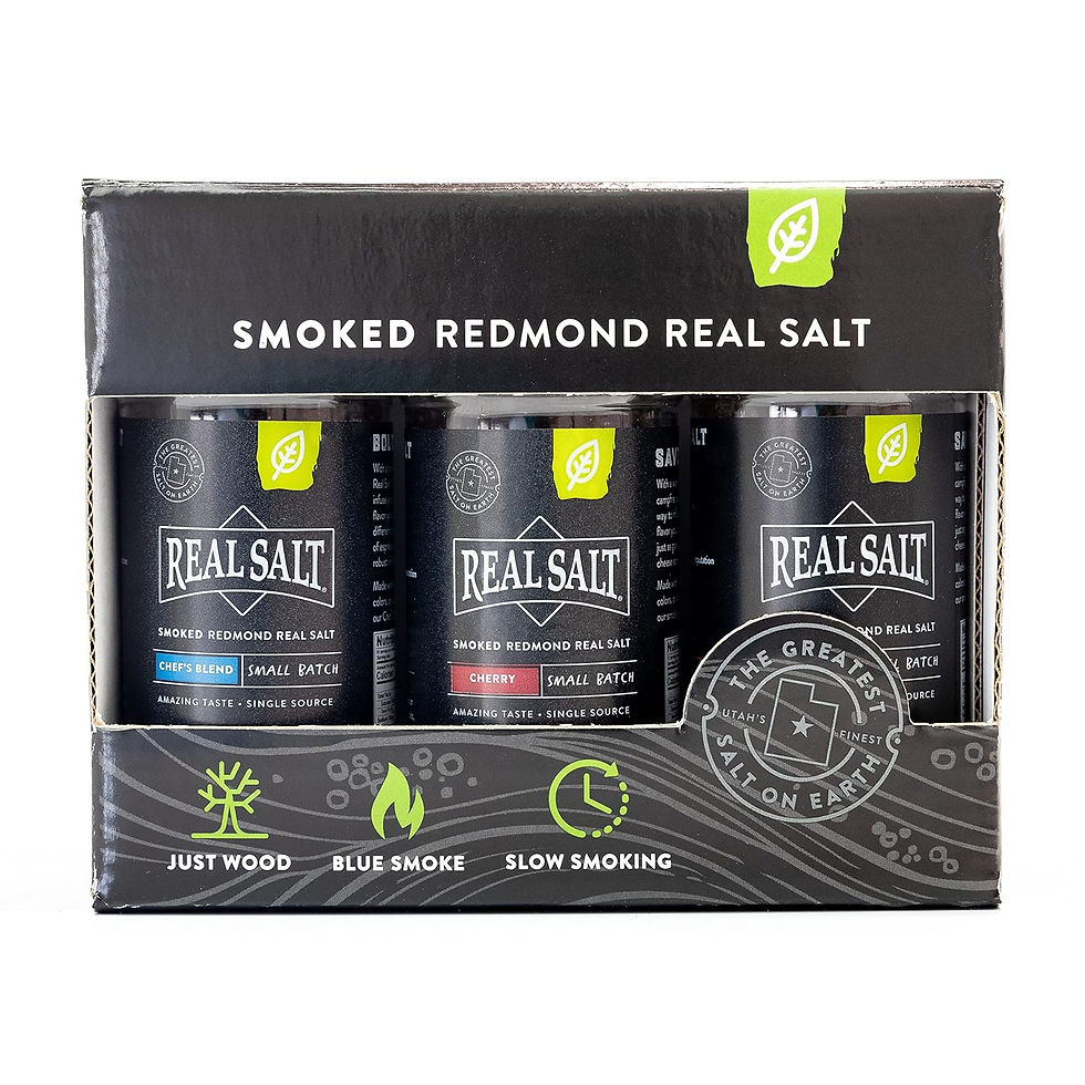 Redmond Smoked Real Sea Salt Set 1- Three Pack 11241