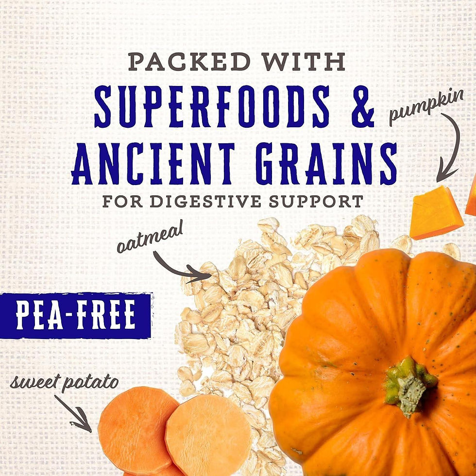Thumbnail: Wholesomes Rewards Classic Puppy Variety Dog Treats with pumpkin, ancient grains, oatmeal, sweet potato; pea-free