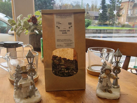 Voyage Magique de Noël : Découvrez Notre Infusion au Chanvre et aux Fruits des Bois.