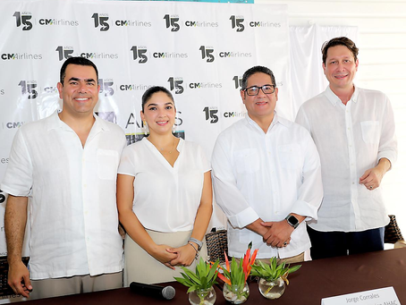CM Airlines ha celebrado su 15 aniversario
