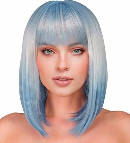 Parūka siev. zili/blonda Layla dream