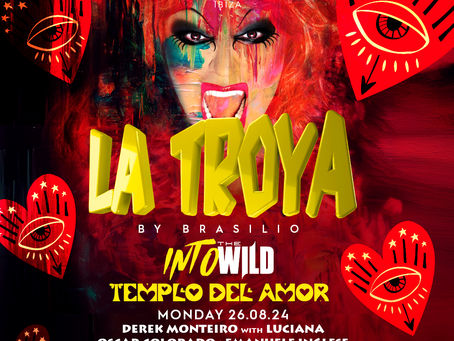 LA TROYA INTO THE WILD’, WITH WEST HOLLYWOOD’S ‘The WILD’ DJsAT CHINOIS for ONE NIGHT ONLY