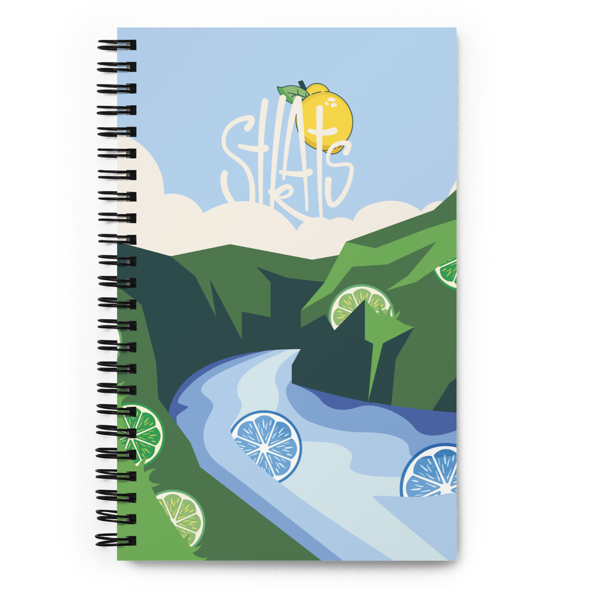 Libreta con espiral "Citrus Mind"