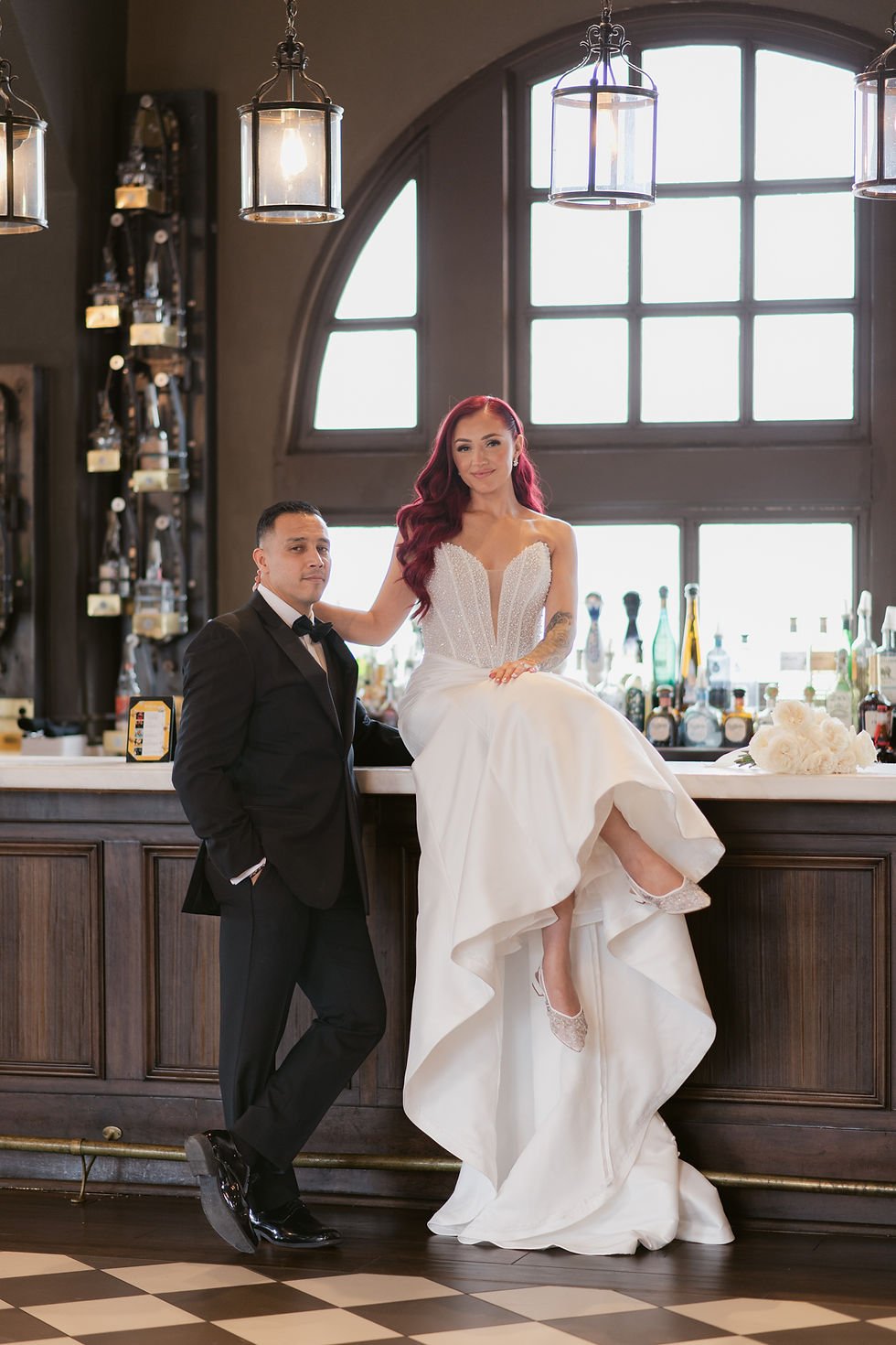 El Paso Texas wedding photographer Photo by Jess. Hotel Paso Del Norte. El Paso wedding photography at El Mirador Rooftop Bar