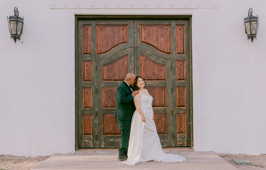 Los Portales wedding. Photo by Jess El Paso wedding photographer