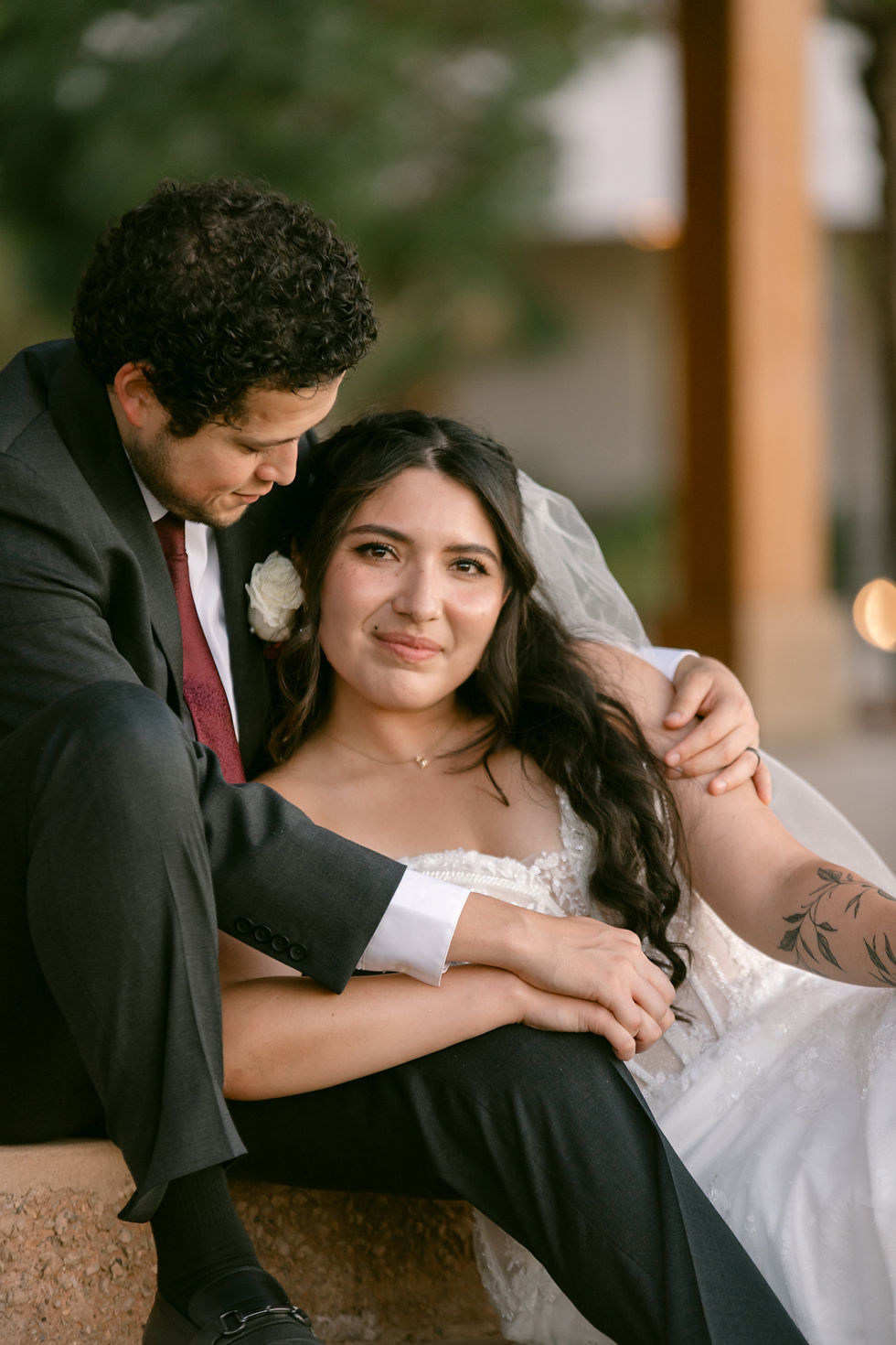 El Paso wedding photography at Grace Gardens Event Center. Photo by Jess El Paso Texas photographer