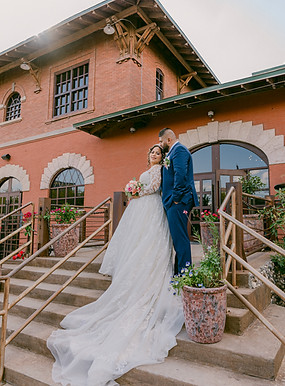 St Rogers Depot wedding in El Paso - El Paso wedding photographer