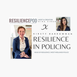 🎥Resilience in Policing 👮♀️with Kirsty Barrowman , Head of Resilience,| West Midlands Police|
