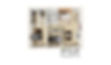 Ashberry Village Apartments 1 bedroom 3D floor plan