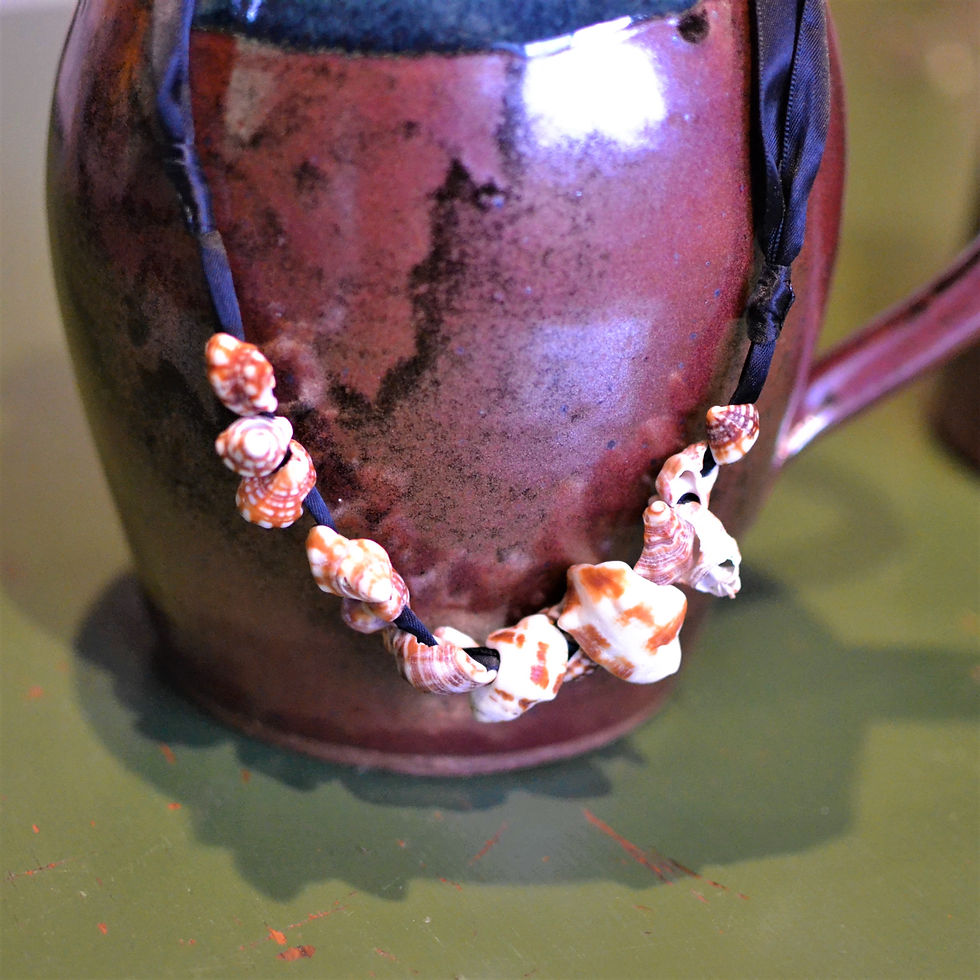 Thumbnail: Sebastian Sculpted Sea Shell Headband/ Necklace