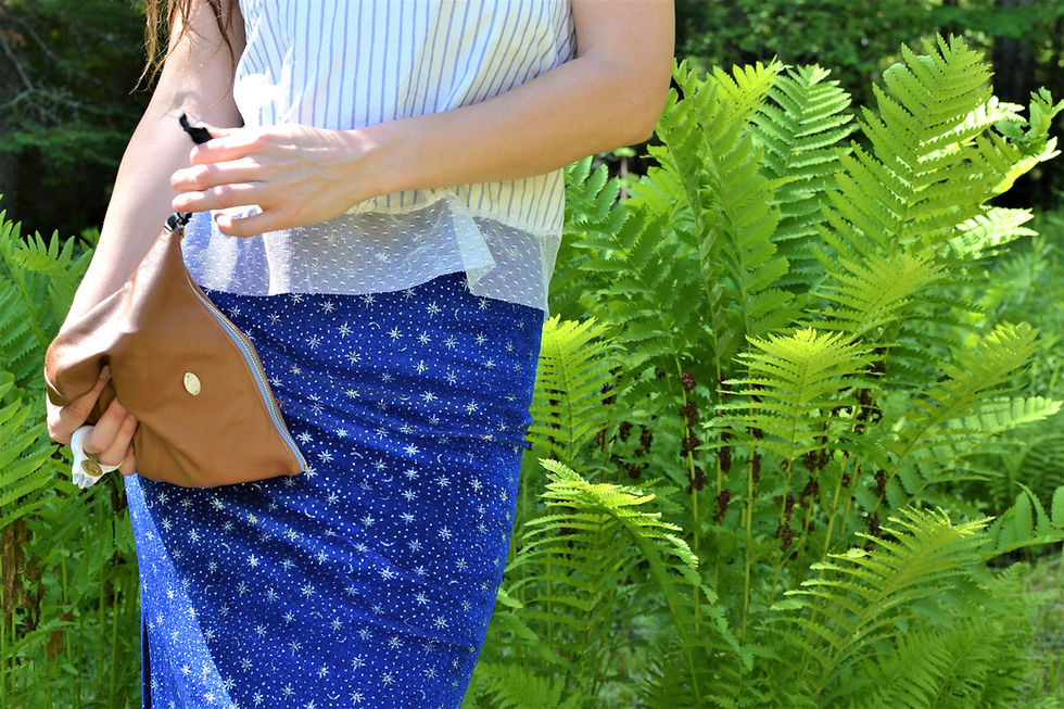 Thumbnail: Sookie Scoop Neck Halter Tank Top Blouse Shirt