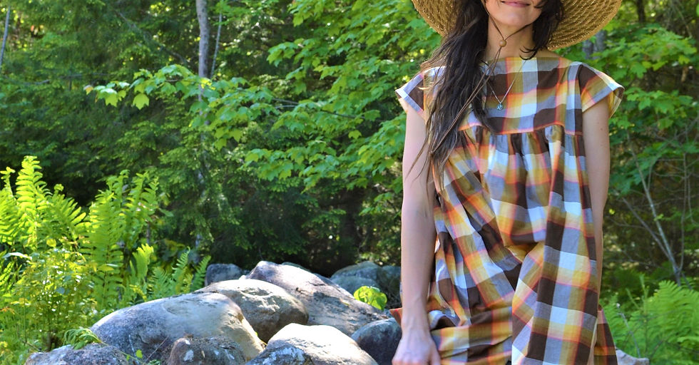 Thumbnail: Hale Gathered Oversized Shift Tunic Mini Dress