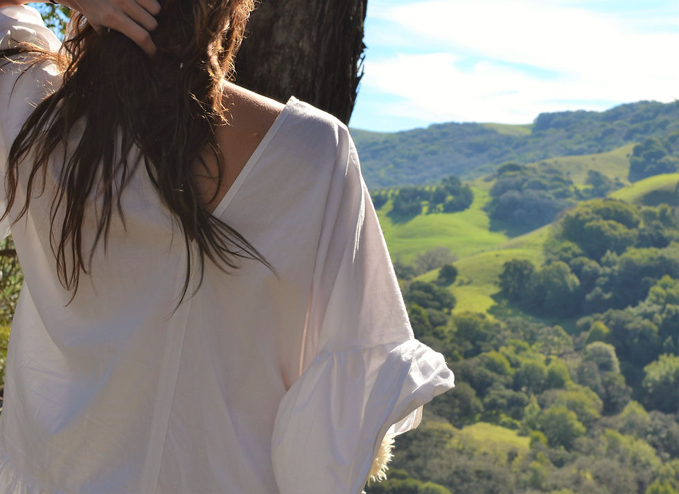 Thumbnail: Louisiana Oversized Ruffle Tunic Dress