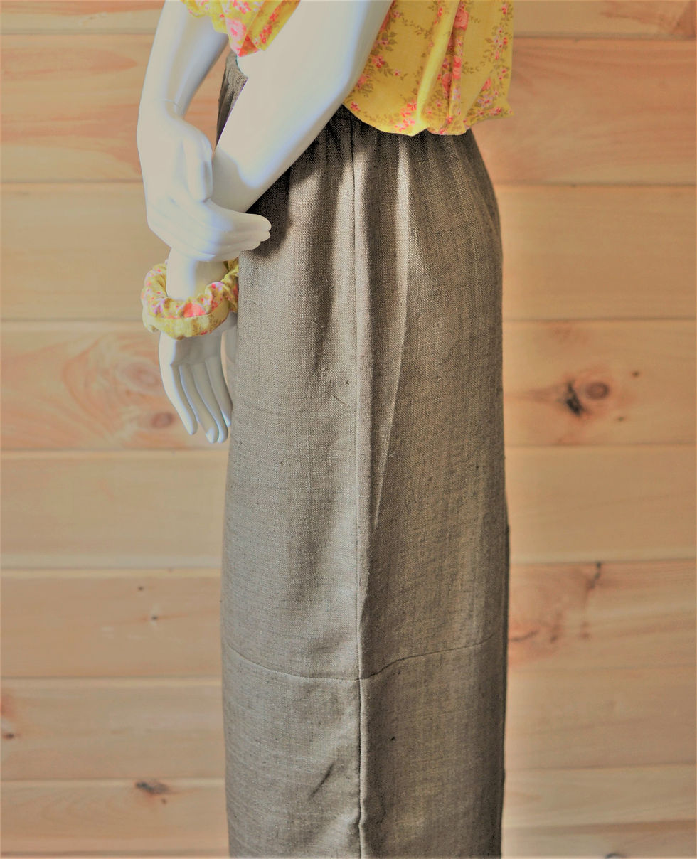 Thumbnail: Josephine High Waisted Wide Leg Cropped Elastic Pants