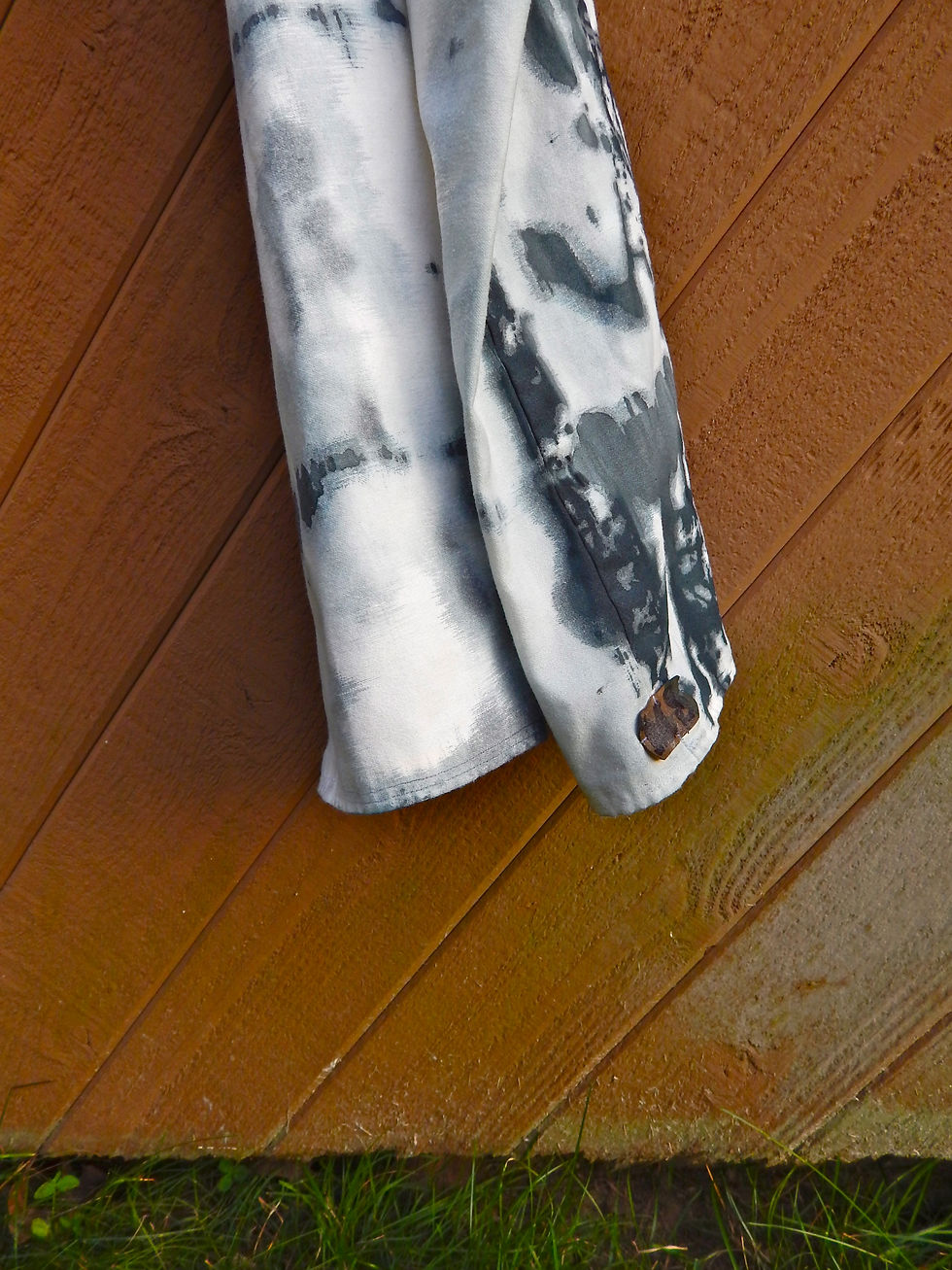 Thumbnail: Hanover Hand-Dyed Maxi Kaftan Dress