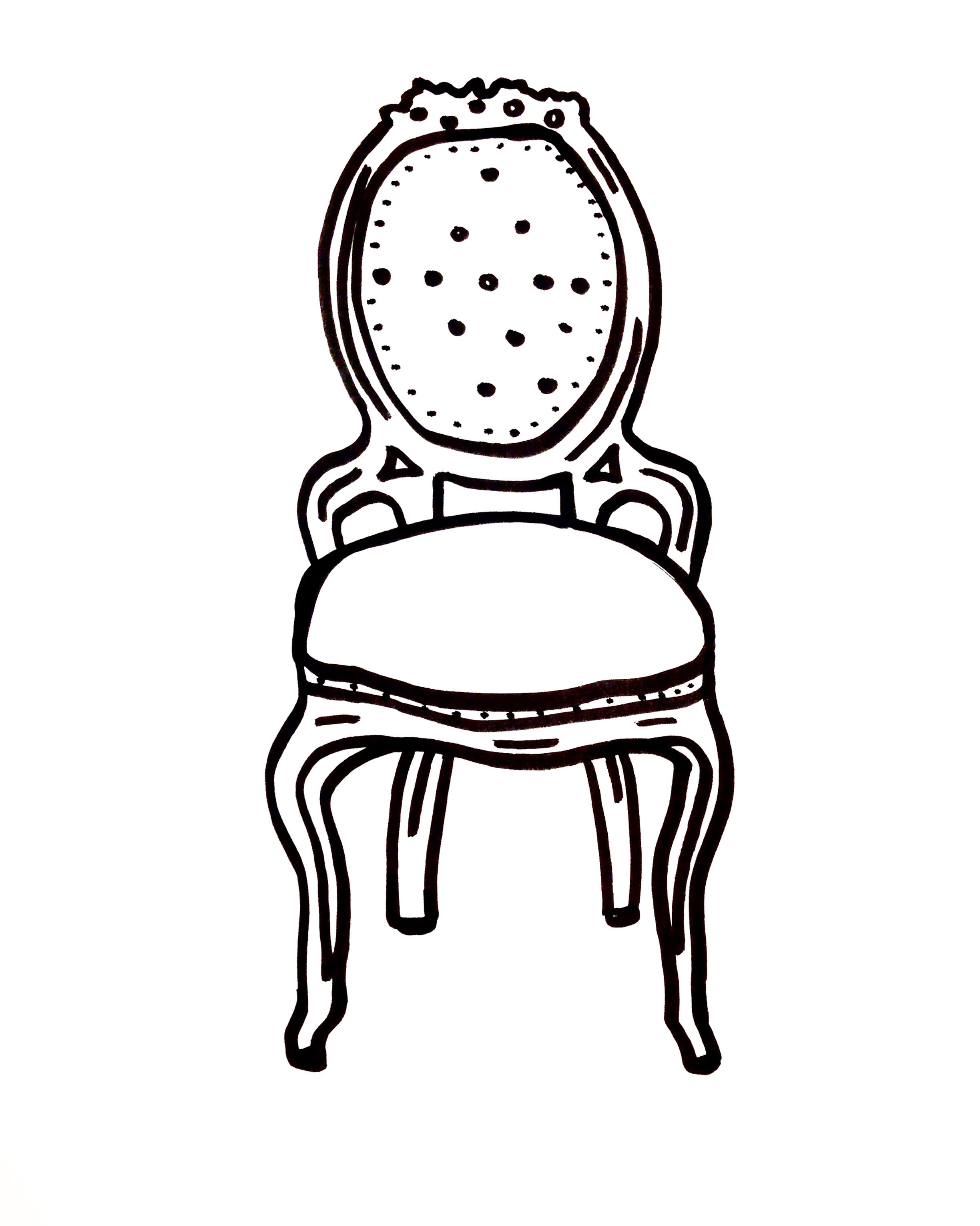 Seat Yourself Print Card Wall Decor