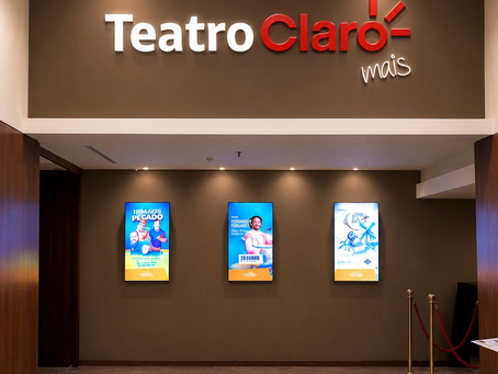 Teatro Claro Mais divulga programação do mês de julho