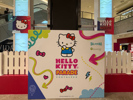 Exposição da Hello Kitty chega a Fortaleza para ser mais uma opção nas férias das crianças  