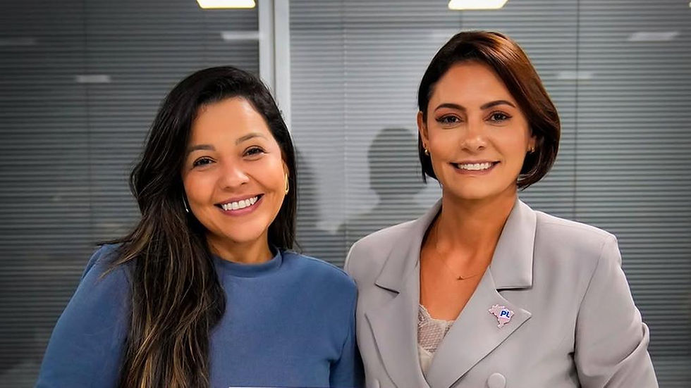 Priscila Costa lança sua campanha ao senado ao lado de Michele Bolsonaro neste sábado em Caucaia