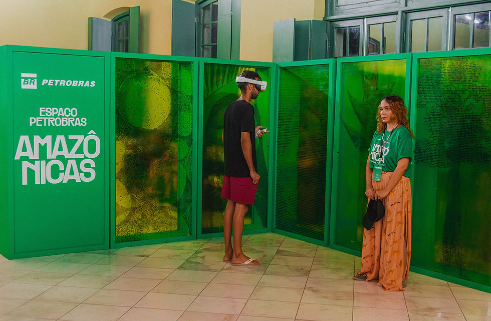 Exposição “Amazônicas: Poéticas Femininas” fica exposta até o dia 24 de maio na Caixa Cultural Fortaleza