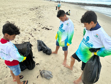 Ação de limpeza será realizada na Praia do Serviluz neste sábado