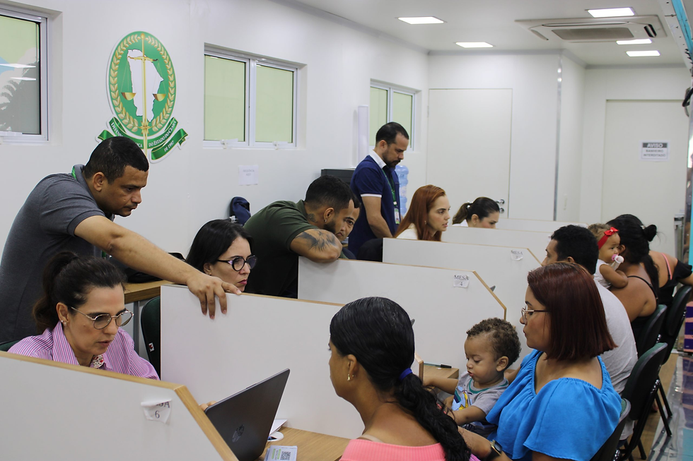 Defensoria em Movimento realiza serviços jurídicos para mulheres no Ceará