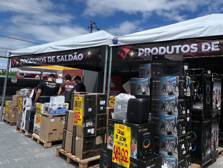 Empresa de Tecnologia realiza saldão zera estoque até sábado em Fortaleza