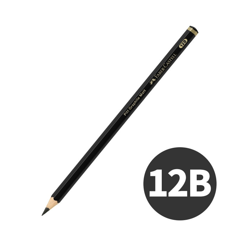 Thumbnail: Faber-Castell Matte Sketch Pencil Art Graphite for Shading Sketch Black