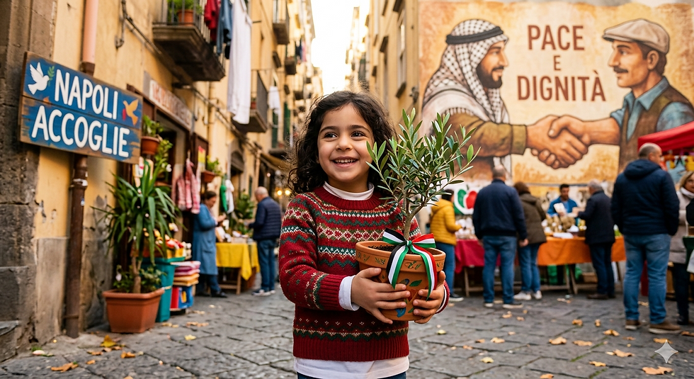 La "Napoli Palestinese" di de Magistris: quando la solidarietà diventa identità politica