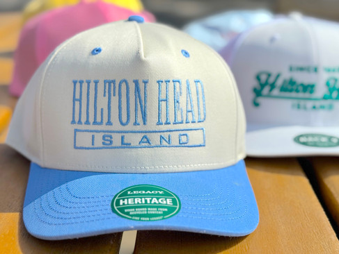 Hilton Head hats at the Gstore