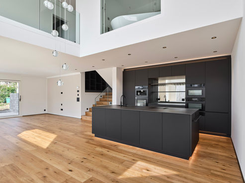 bauraum architektur, muensingen, luxuriös, ersatzneubau, modern, pv-anlage