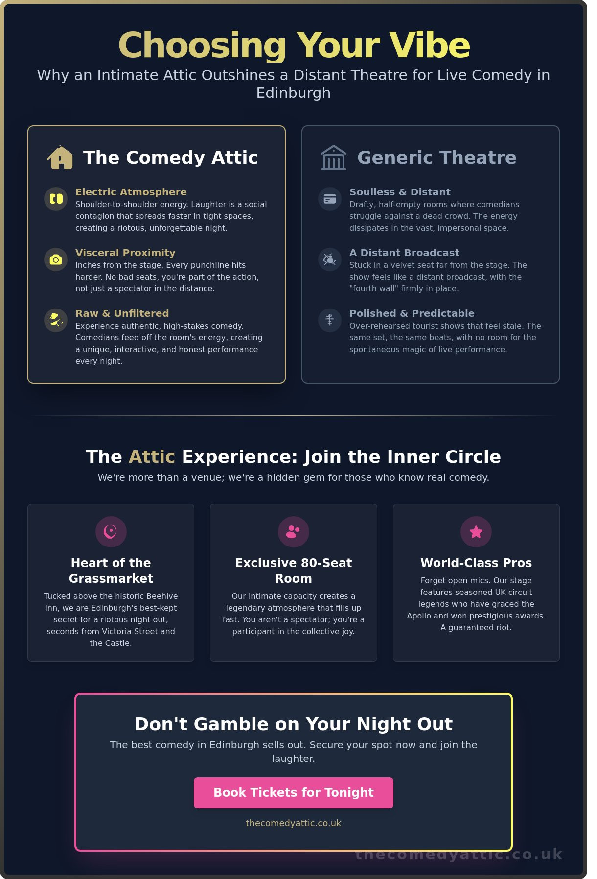 Live comedy edinburgh tonight