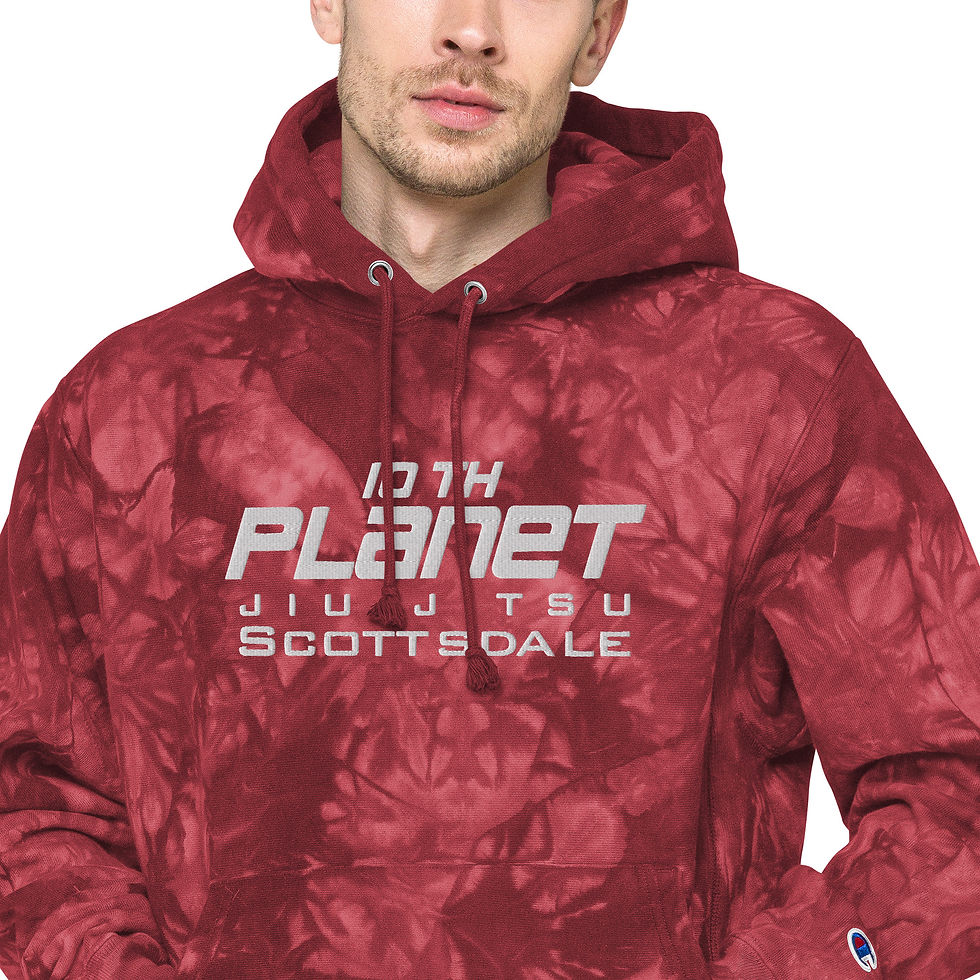 Thumbnail: 10PS Unisex Champion tie-dye hoodie