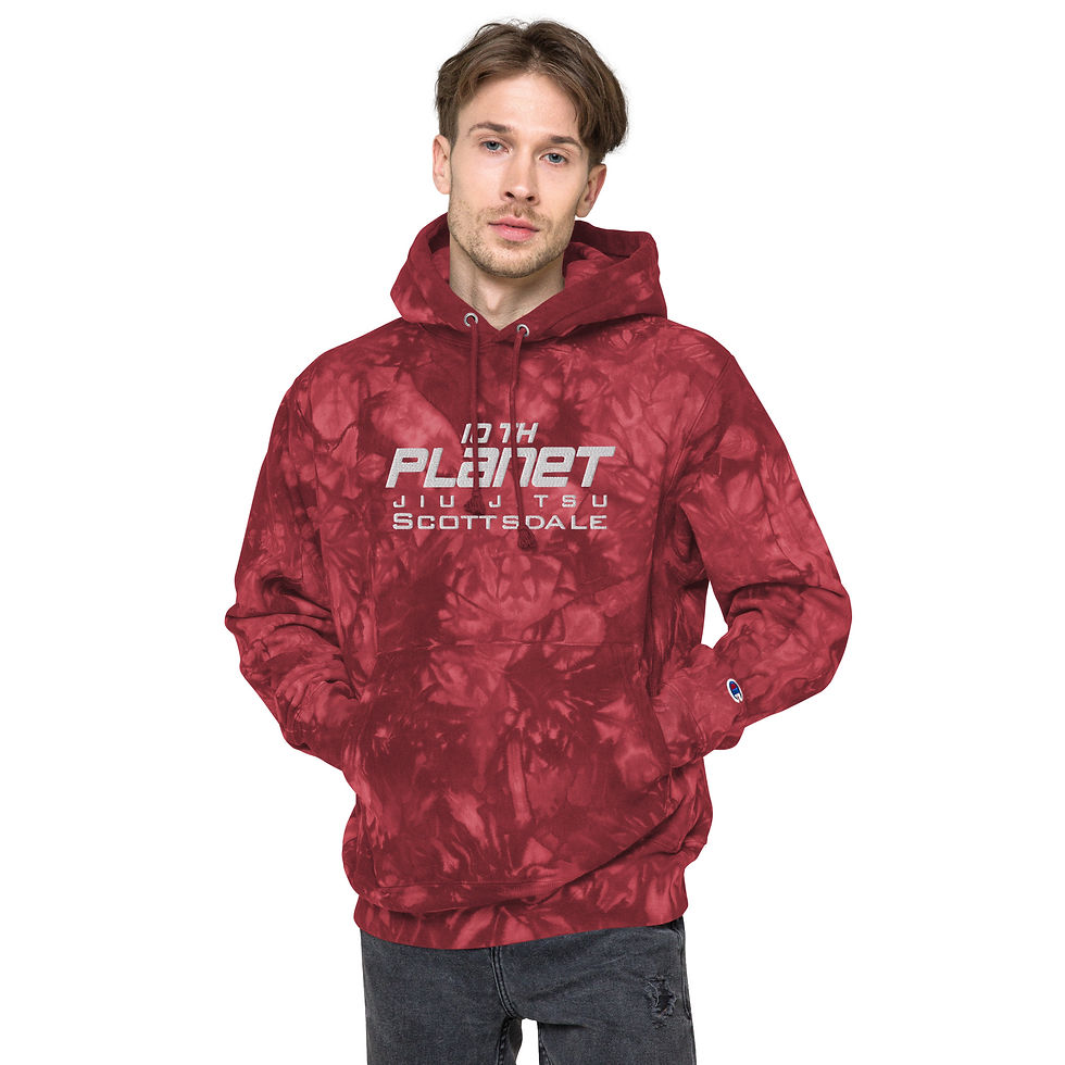 Thumbnail: 10PS Unisex Champion tie-dye hoodie