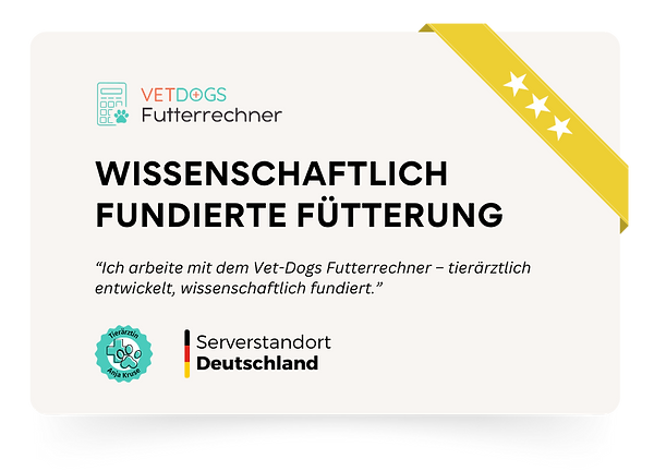 Vet-Dogs-Futterrechner-Banner-Ernährungsberater
