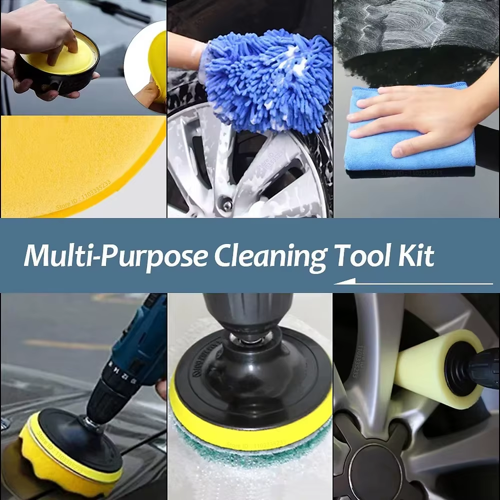 Thumbnail: Car Cleaning Kit Detailing Tools