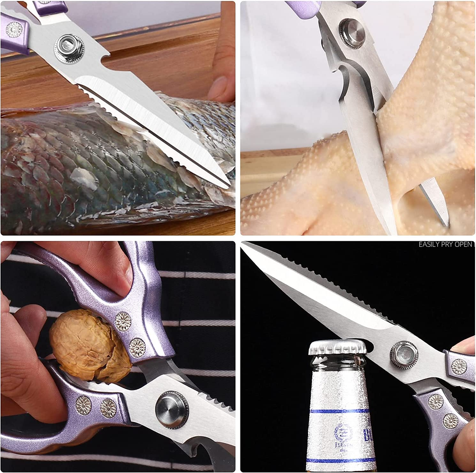 Thumbnail: Heavy Duty Sharp Kitchen Scissors, Dishwasher Safe