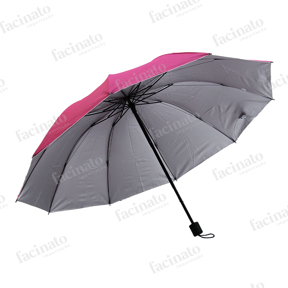 Lateral do Guarda-Chuva Liso Proteção UV