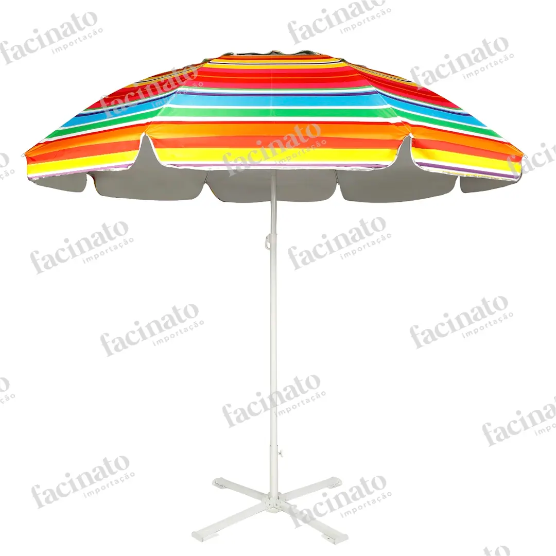 Lateral do Guarda-Sol Listrado