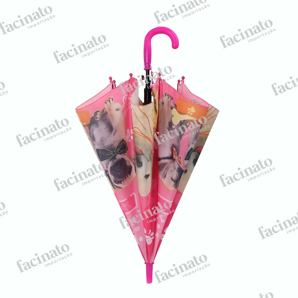 Frontal Guarda Chuva Infantil Pets