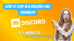 How to stay in a discord call overnight - PC & Mobile