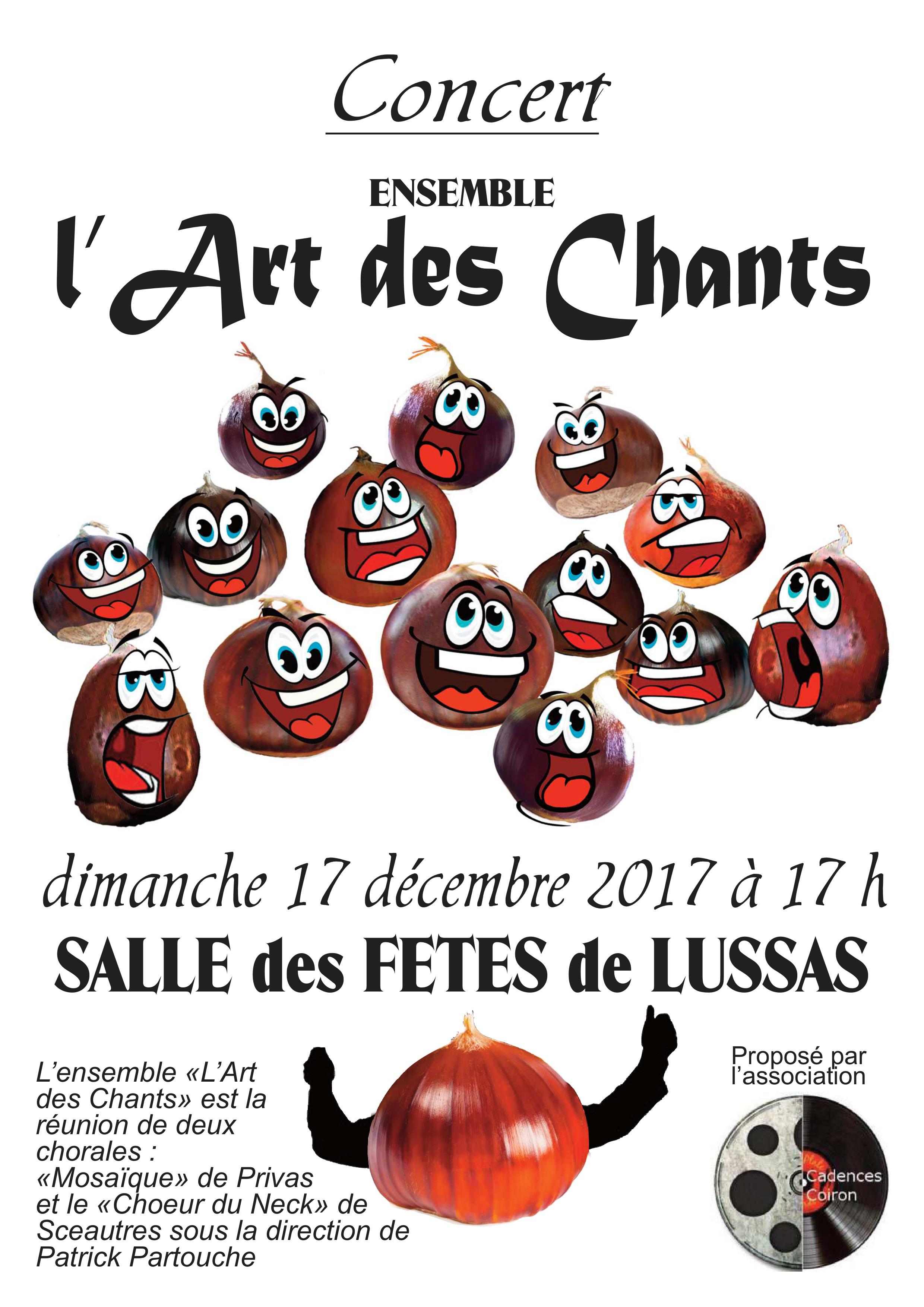 Concert "L'Art des Chants"