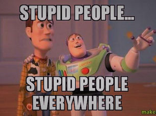 I wish stupidity were less common