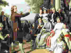 An Enlightenment-era painting