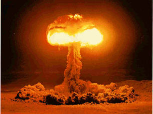 Dropping the atomic bomb