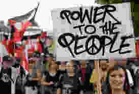 The people united will never be defeated